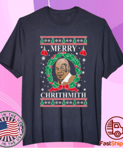 Mike Tyson Merry Chrithmith 2021 Shirt