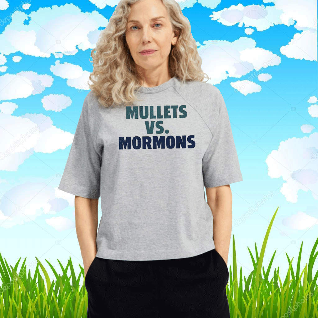 Mullets Vs. Mormons T-Shirt