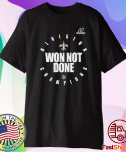 New Orleans Saints Are The 2020 NFC North Division Champions T-Shirt
