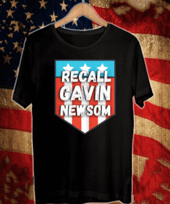 Recall Gavin Newsom USA Patriots Shirt