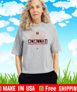 CHICK-FIL-A PEACH BOWL 2021 CINCINNATI BEARCATS FOOTBALL T-SHIRT