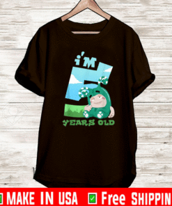 Oddbods Im 5 Years Old Birthday 2021 T-Shirt