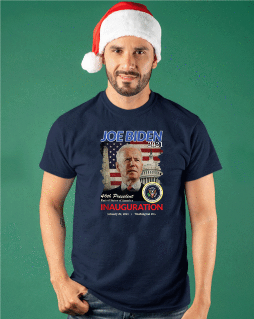 2021 Inauguration Day Joe Biden Commemorative Souvenir Tee Shirts