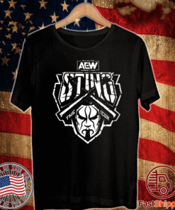 All Elite AEW Wrestling Sting The Icon T-Shirt