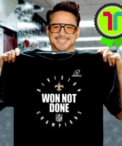 New Orlean Saints champions 2020 Won Not Done T-Shirt