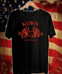 Orchid Dance Tonight Korn Life Is Peachy Shirt