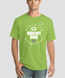 Packers NFC North Champions 2020 Won Not Don T-Shirt