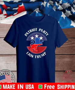 Patriot Party Lion Trump T-Shirt