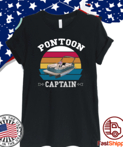 Pontoon Boat Christmas T-Shirt