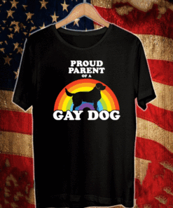 Proud parent of a gay dog 2021 T-Shirt