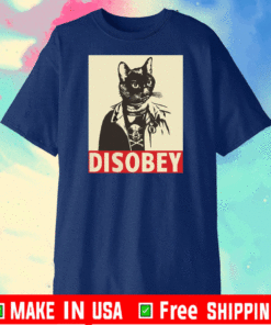 Radical Cat Disobey T-Shirt
