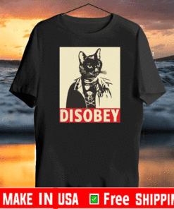 Radical Cat Disobey T-Shirt