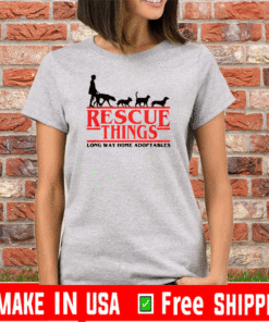 Rescue Things Long Way Home Adoptables T-Shirt