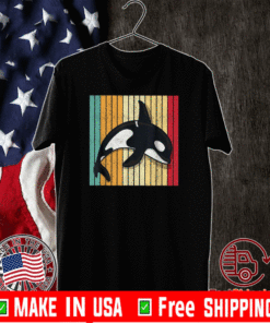 orca killer whale killer whale vintage T-Shirt