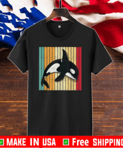 orca killer whale killer whale vintage T-Shirt