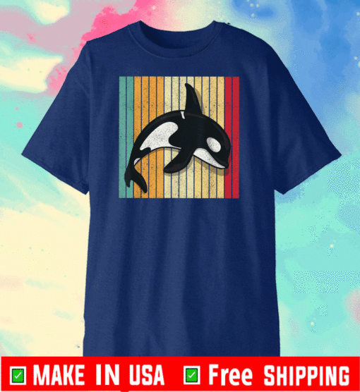 orca killer whale killer whale vintage T-Shirt