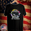 SEA PANDAS WHALE DON'T BELONG IN TANKS T-SHIRT