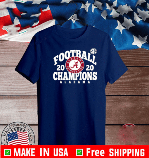 SEC Champions 2020 Alabama Crimsontide T-Shirt