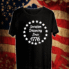 SOCIALISM DISTANCING SINCE 1776 T-SHIRT