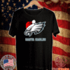 Santa Eagles Philadelphia Christmas T-Shirt