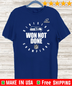 Seatle seahawks champions 2020 Won Not Done Shirt