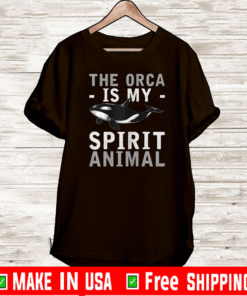 The Orca Is My Soitit Animal Killer Whale T-Shirt