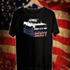 Squarebody Truck Flag US T-Shirt