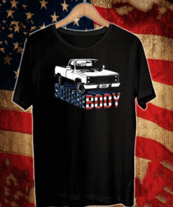 Squarebody Truck Flag US T-Shirt