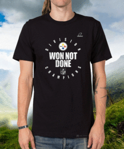 Official Steelers Afc North Champs We Not Done T-Shirt