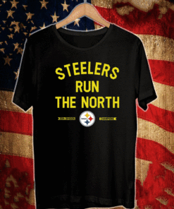 Steelers run the north 2021 Division Champions T-Shirt