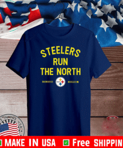 Steelers run the north 2021 Division Champions T-Shirt