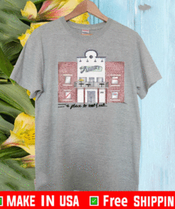 THE ABBEY A PLACE TO MEET EAT T-SHIRT
