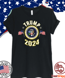 TRUMP 2024 Presidential Seal Flag US T-Shirt