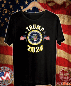 TRUMP 2024 Presidential Seal Flag US T-Shirt