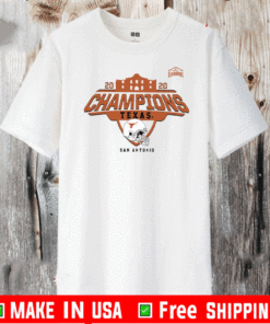 Texas Longhorns 2020 Alamo Bowl Champions T-Shirt