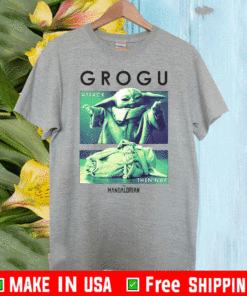 The Mandalorian Grogu Attack Then Nap T-Shirt