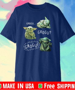 The Mandalorian Grogu Grogu Grogu T-Shirt