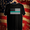 The Thin Baja Blast Line Flag 2021 T-Shirt