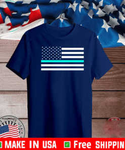 The Thin Baja Blast Line Flag 2021 T-Shirt