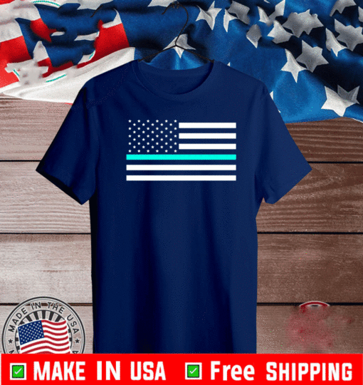 The Thin Baja Blast Line Flag 2021 T-Shirt