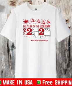 Mery Christmas The Year Of The Lockdown 2020 #Healthcareworkers T-Shirt