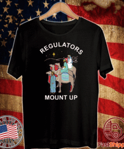 Three King Regulators Mount Up Christmas T-Shirt