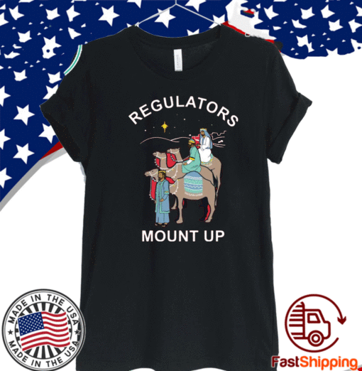 Three King Regulators Mount Up Christmas T-Shirt