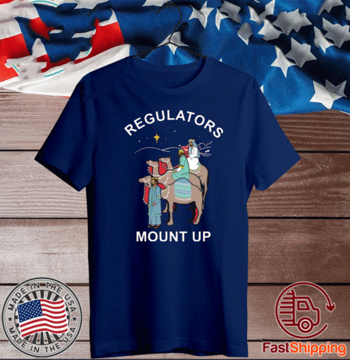 Three King Regulators Mount Up Christmas T-Shirt