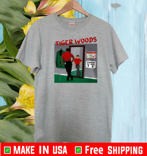 Tiger Woods In The Mirror Shirt