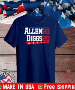 Top Buffalo Bills Allen Diggs 2020 Tee Shirt