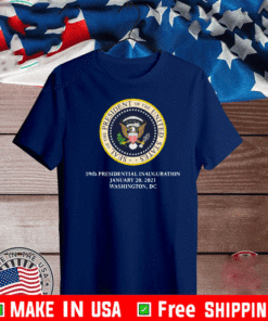 Presidential Inauguration 2021 Shirt - 59th Presidential Inauguration January 20,2021 Washington, DC T-Shirt