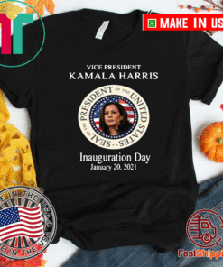 Vice President kamala Harris Seal Of The President Of The US Inaugruration Day January 20 2021 T-Shirt