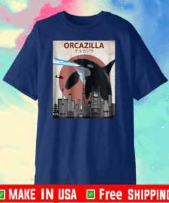 Orcazilla Killer Whale Orca Lovers T-Shirt