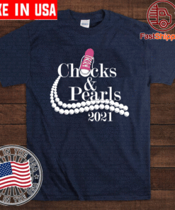 Chucks and Pearls Tees for Teeachers T-Shirt